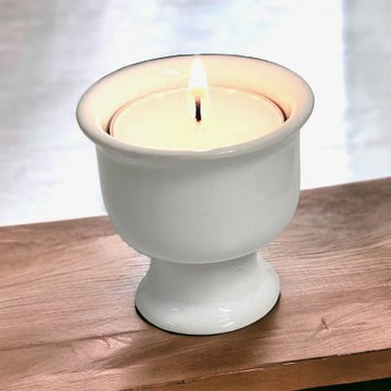 Boda Nova Vit Äggkopp Ljusstake S P-Melin