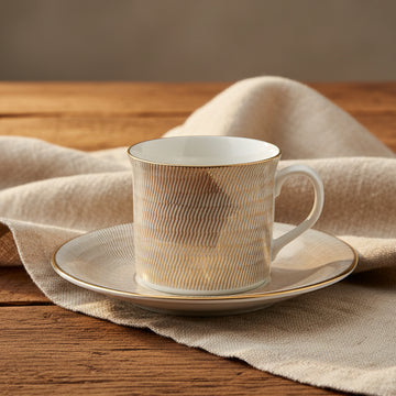 Primeur Guld "Bagdad" Kaffekopp S P-Melin