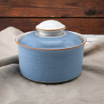 Primeur Blå Sockerskål S P-Melin