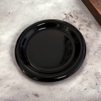 Boda Nova svart mellantallrik S Persson-Melin