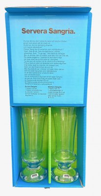 Sangria Glas i förp. S P-Melin Boda