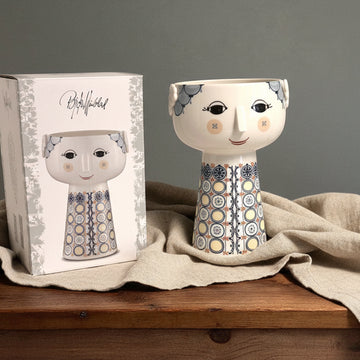 Eva Vas Blå Bjørn Wiinblad