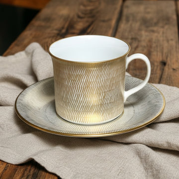 Primeur Guld "Bagdad" Kaffekopp Oanvänd Rörstrand S P-M