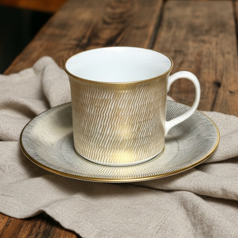 Primeur Guld "Bagdad" Kaffekopp Oanvänd Rörstrand S P-M