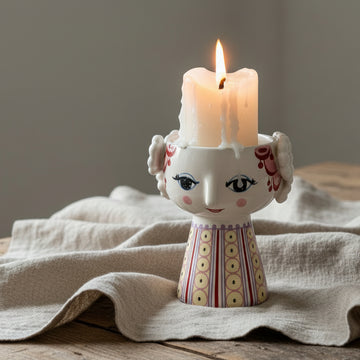 Eva Ljusstake röd Bjørn Wiinblad