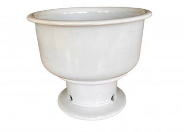 Boda Nova Stor skål & Spis vit S P-Melin