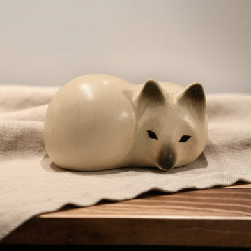 Fjällräv Liten Vit Skansen Lisa Larson Gustavsberg