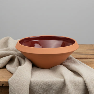 Stor skål 2 L Terakotta Knabstrup