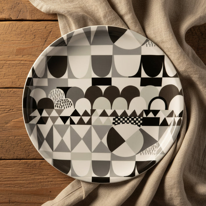 Bows Stor rund Bricka Josef Frank