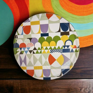 Bows Stor rund Bricka Färgglad Josef Frank