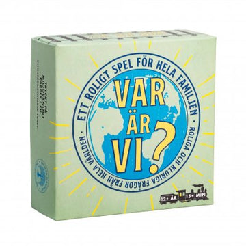 Var är vi? Middagsspel