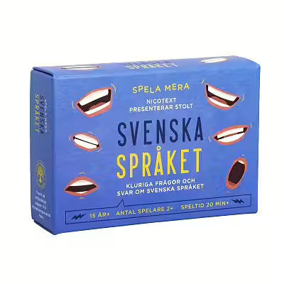 Svenska Språket - Ett lärorikt spel!