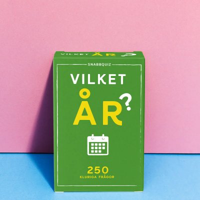 Vilket år? Familjespel