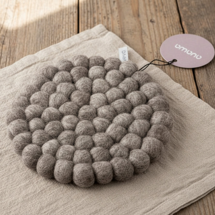 Grytunderlägg Natur Tovad Ull