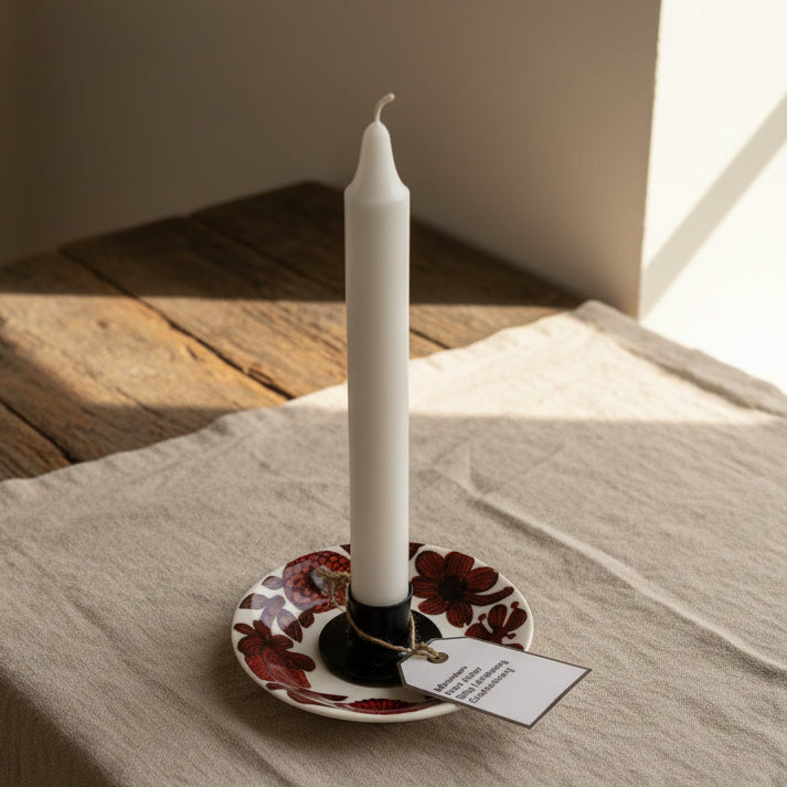 Röd Aster Ljusstake