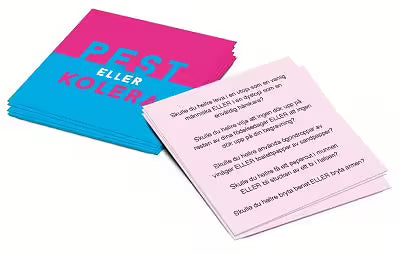 Pest eller Kolera? Middagsspel