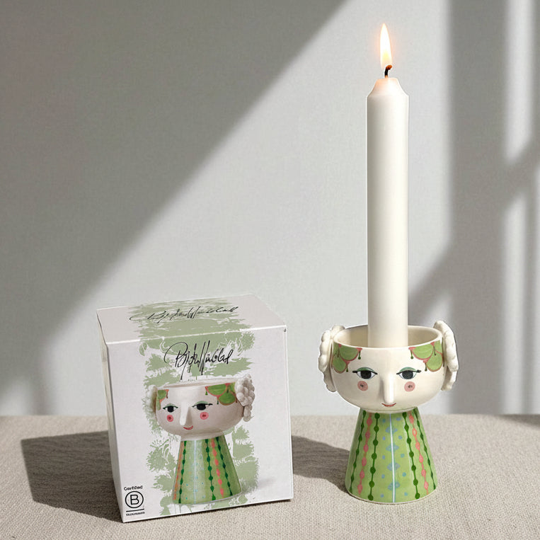 Eva Ljusstake Grön Bjørn Wiinblad