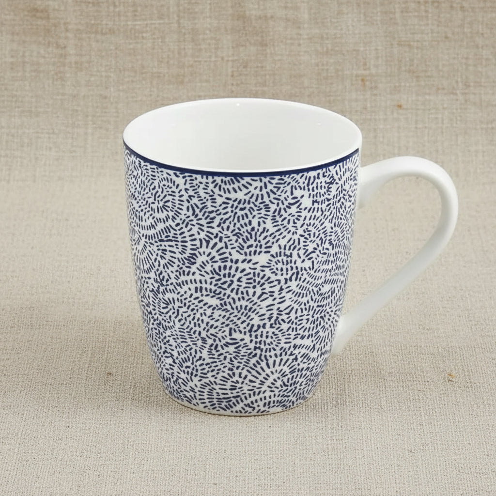 Romantik Mugg  – Blå Pistill