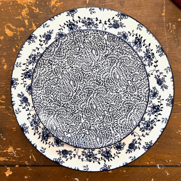 Romantik Assiett– "Pistill" Blå