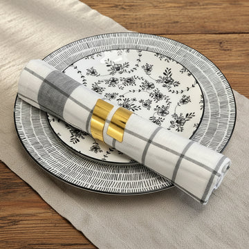 Romantik Assiett – "Ranka" Svart