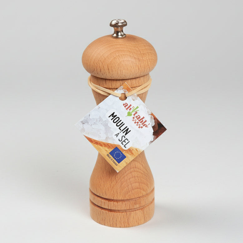 Saltkvarn i bok - 13 cm