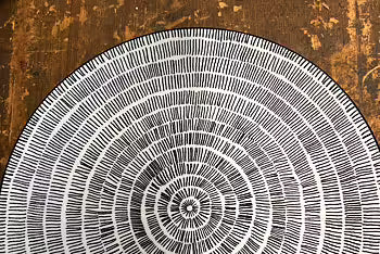 Romantik Assiett – "Strå" Svart