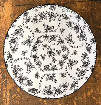 Romantik Assiett – "Ranka" Svart