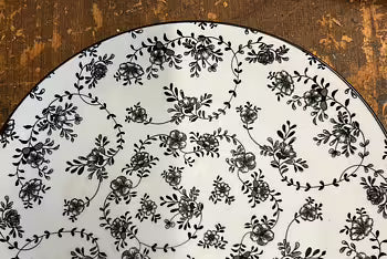 Romantik Assiett – "Ranka" Svart