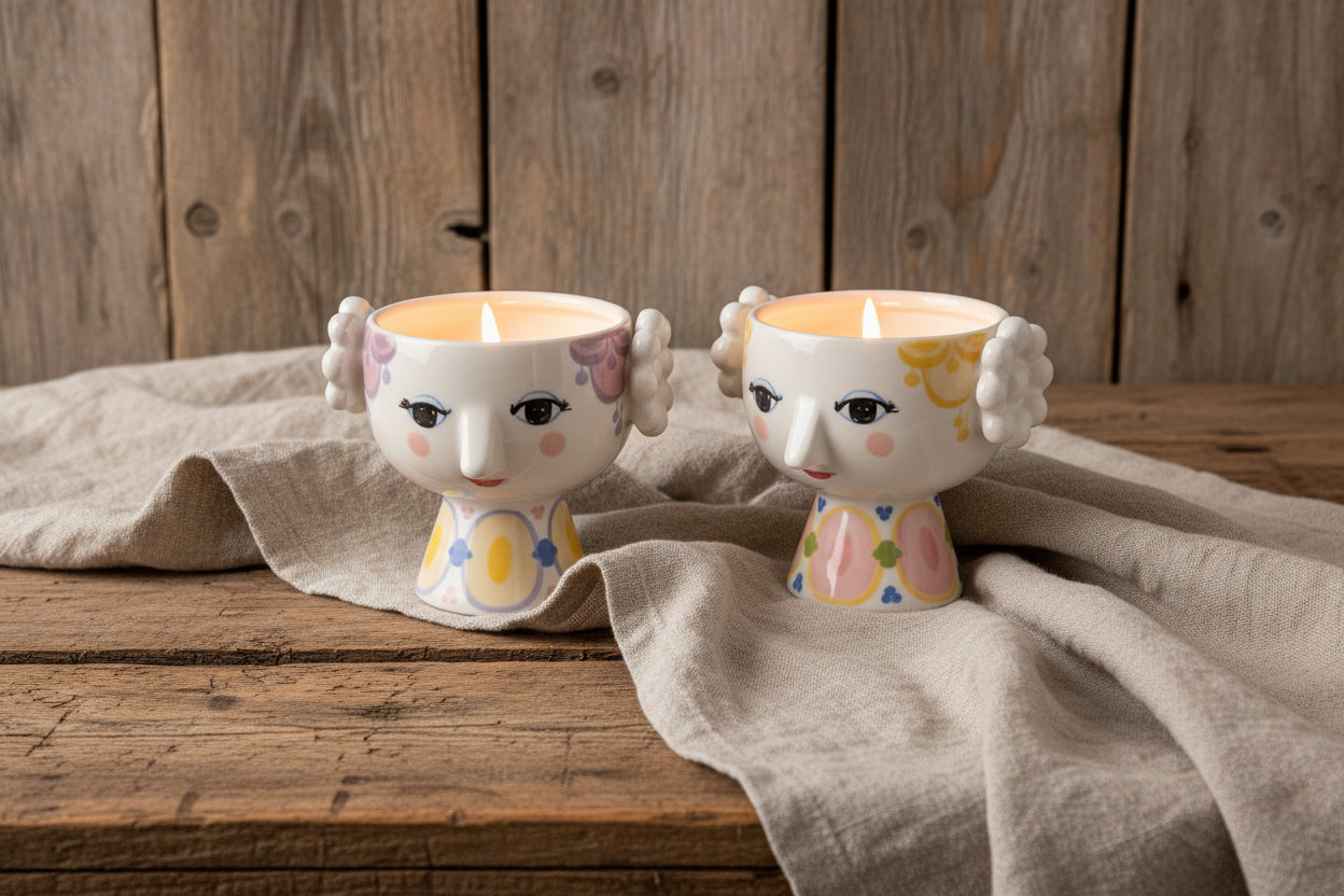 Eva Ljuslyktor 2 st Bjørn Wiinblad