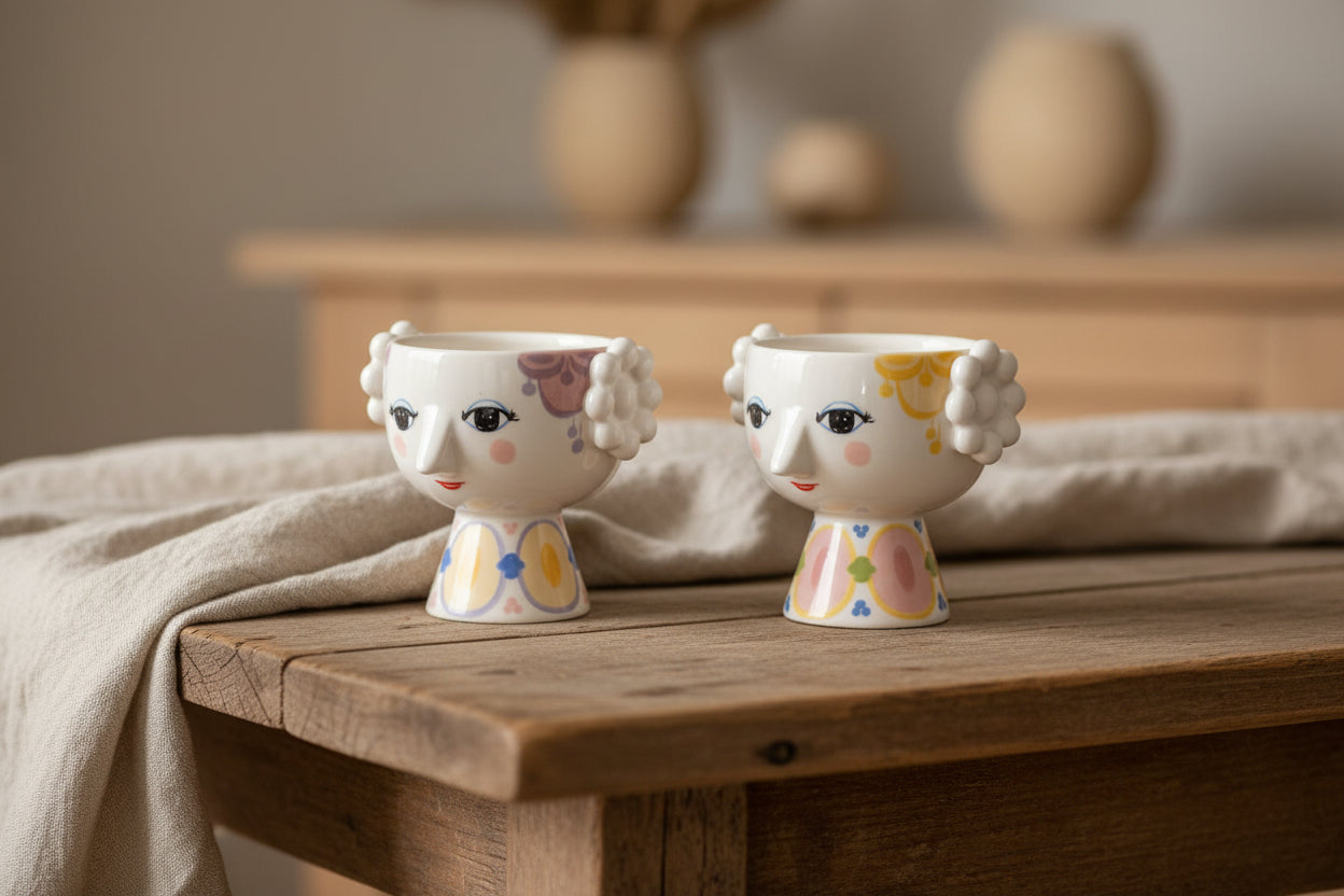 Eva Ljuslyktor 2 st Bjørn Wiinblad