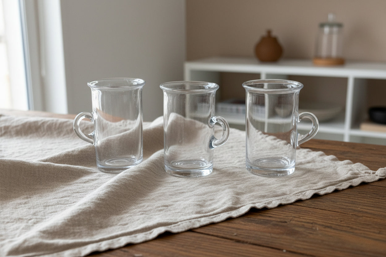 3 st Irish coffee-glas Handgjorda S P-Melin