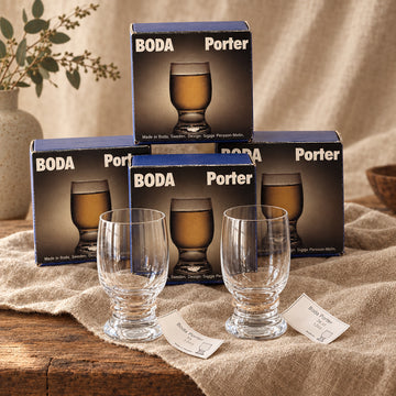 8 st Porter snapsglas i kartong S P-Melin