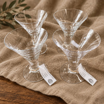 4 st Sparkling Martiniglas S P-Melin Boda