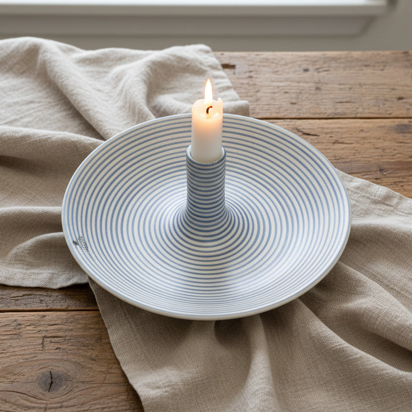 Ljusfat Blått Litet