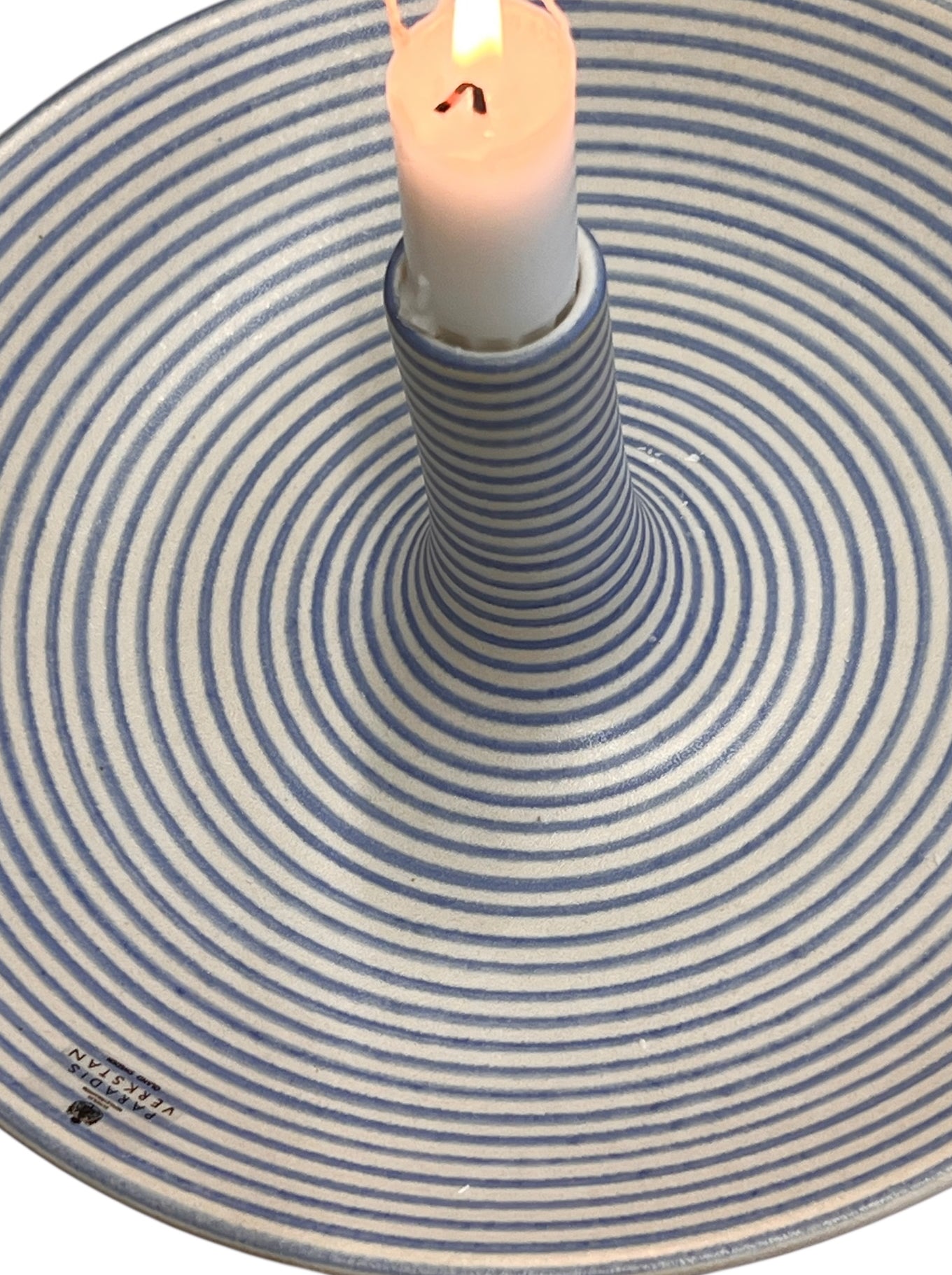 Ljusfat Blått Stort