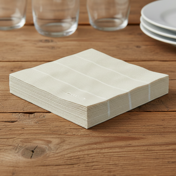 Fiskben Natur Servett Axlings