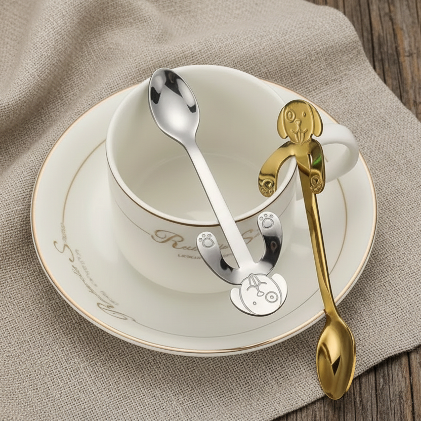 Hundsked som hänger kvar" Silver