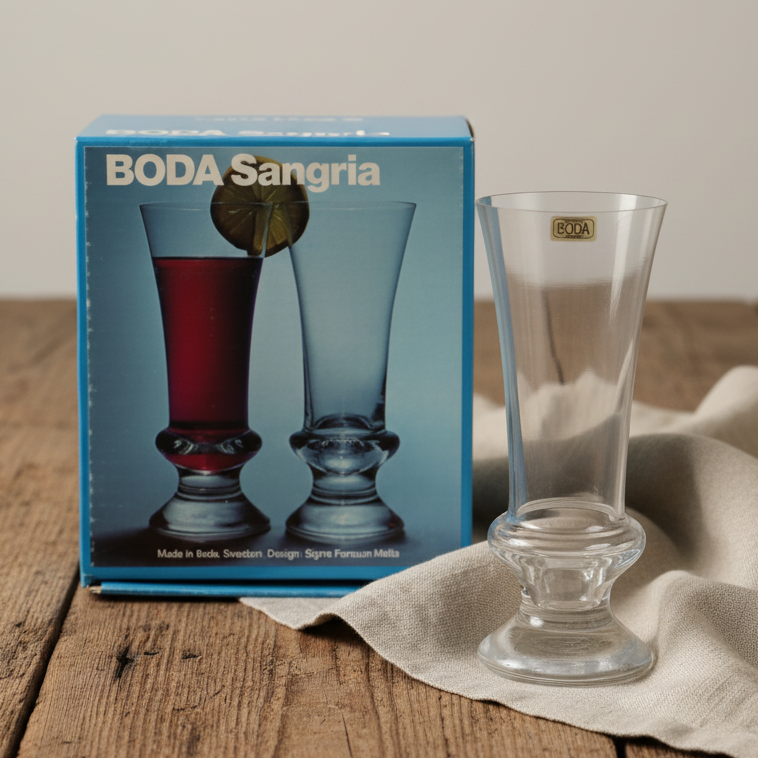 Sangria Glas i förp. S P-Melin Boda