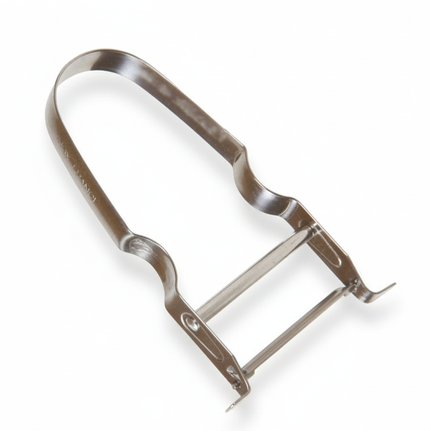 Rostfri rotfrukts- och grönsakskalare