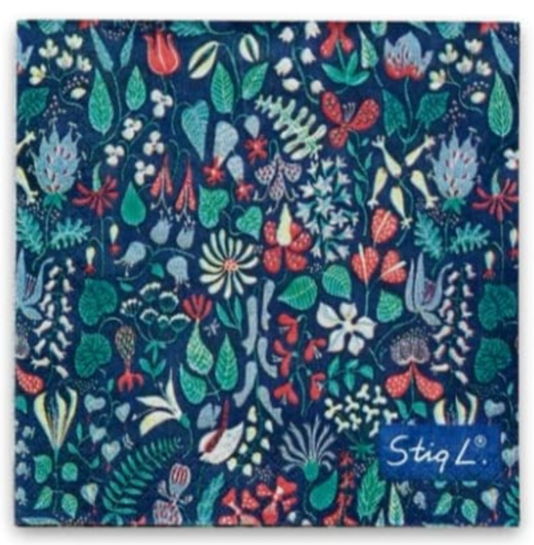 Herbarium Mörk Servetter Stig Lindberg