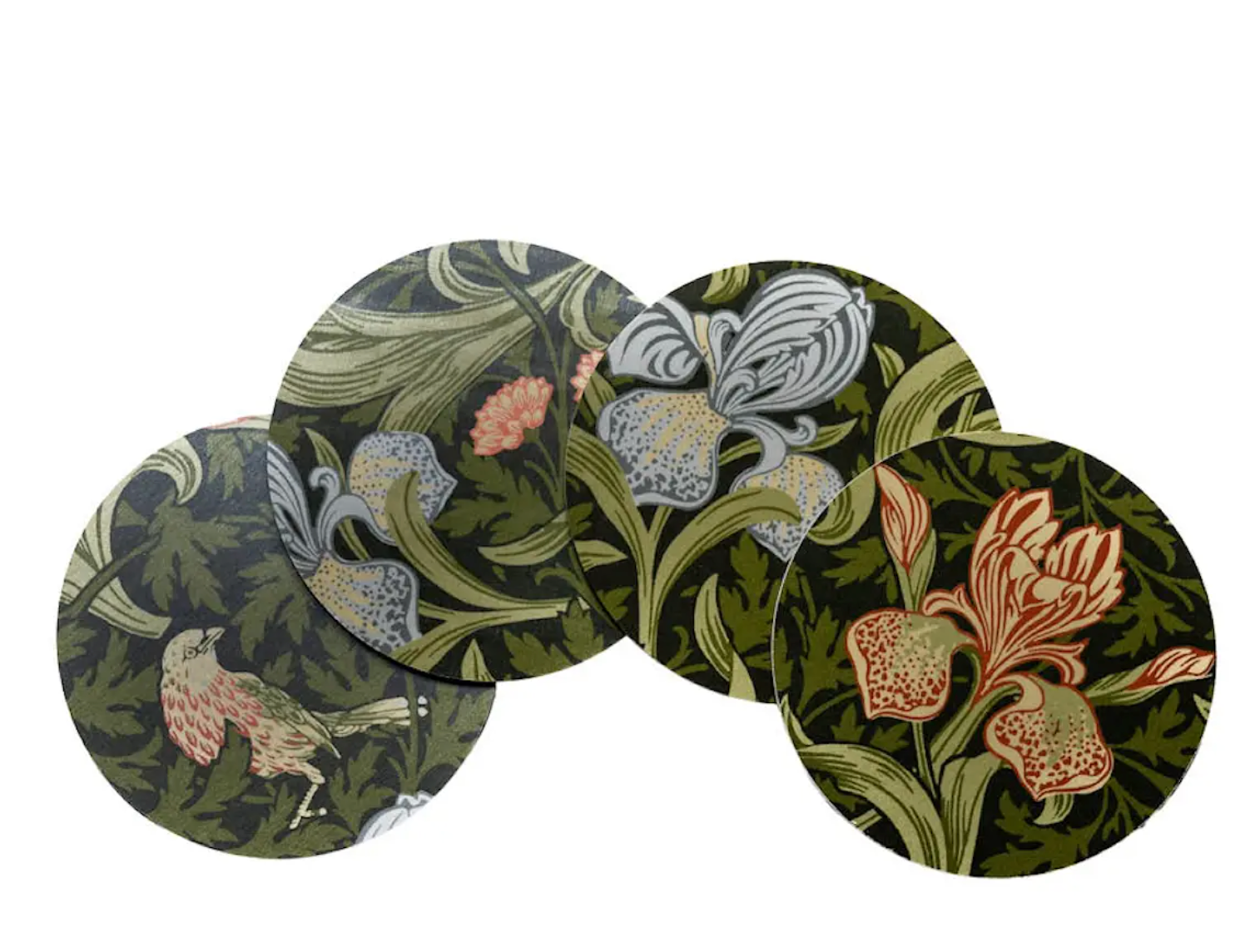 William Morris ”Iris” coasters