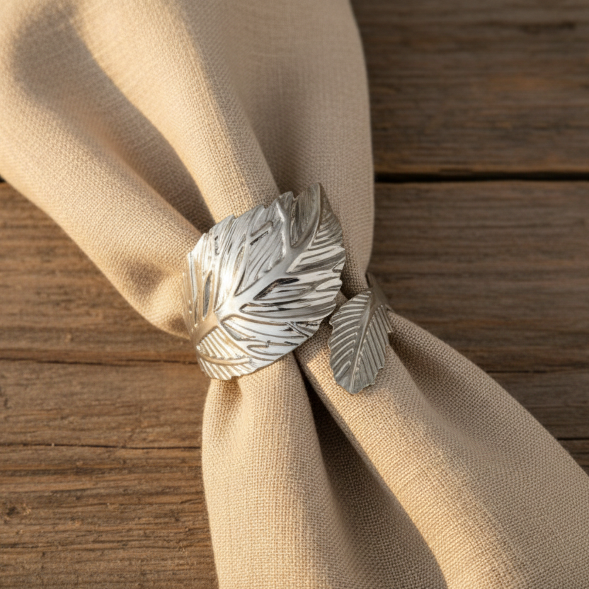 Servettring "Fjäder"