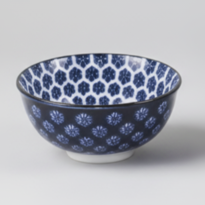 Romantik BLÅ - skålar Large