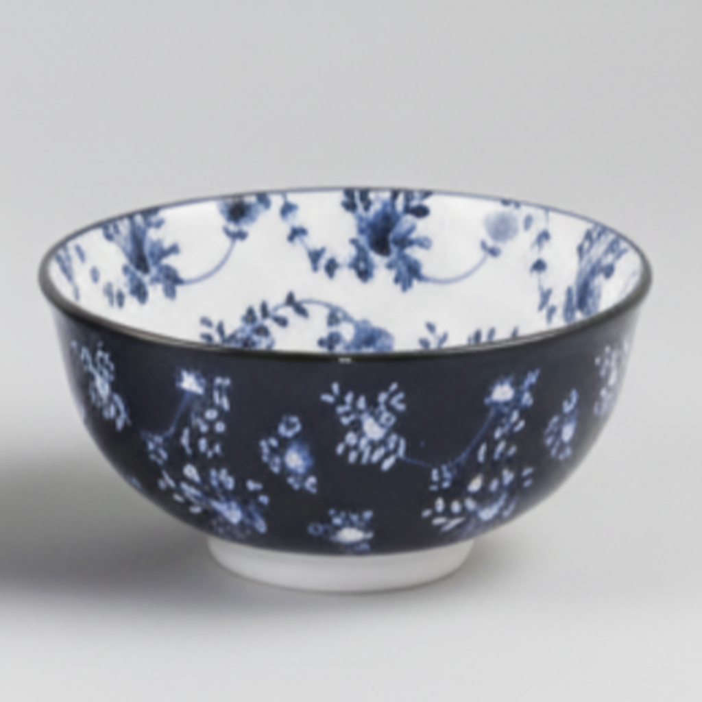 Romantik BLÅ - skålar Large