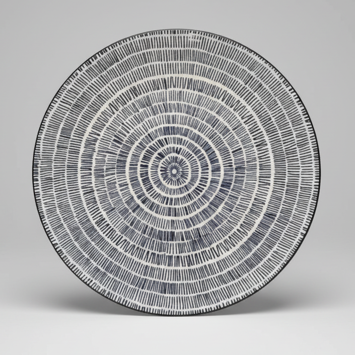 Romantik SVART - assietter