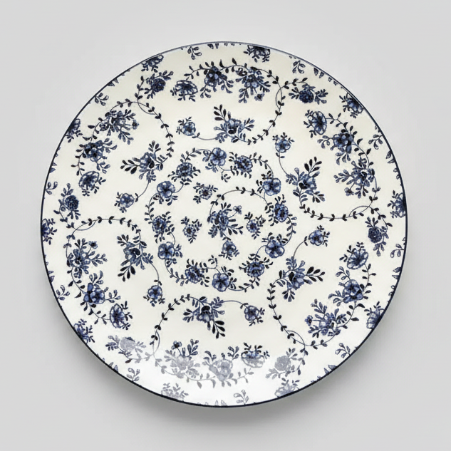 Romantik SVART - assietter