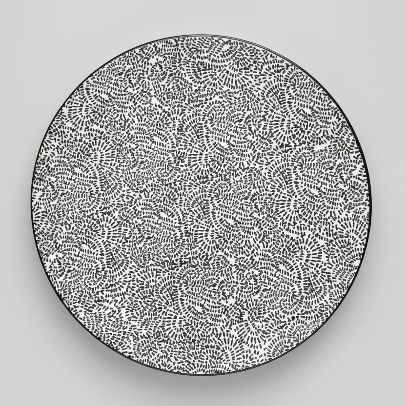 Romantik SVART - assietter