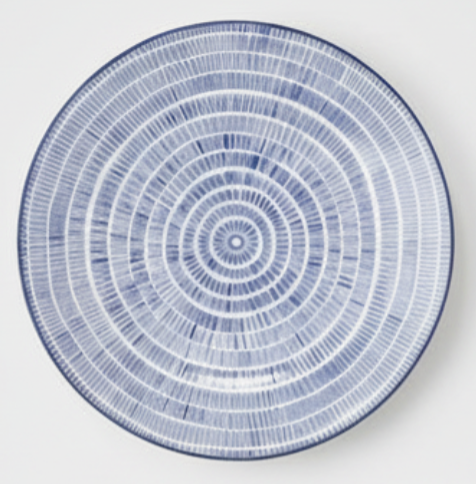 Romantik BLÅ - assietter