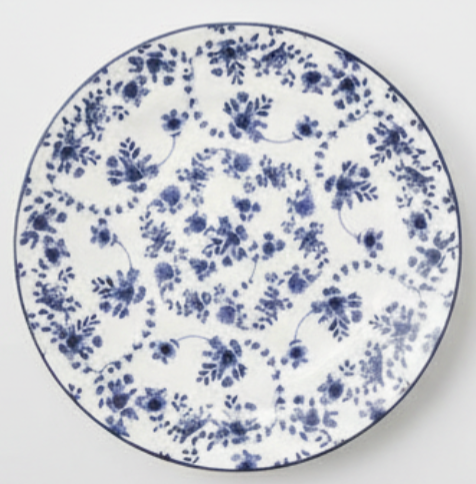 Romantik BLÅ - assietter