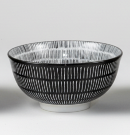 Romantik SVART - skålar Large